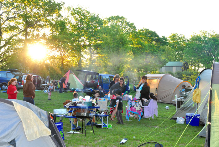 accommodation at St Ives campsite